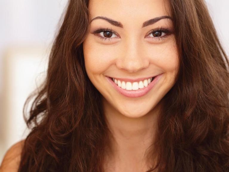 Smiling woman | new patient special | Dentist Vienna VA